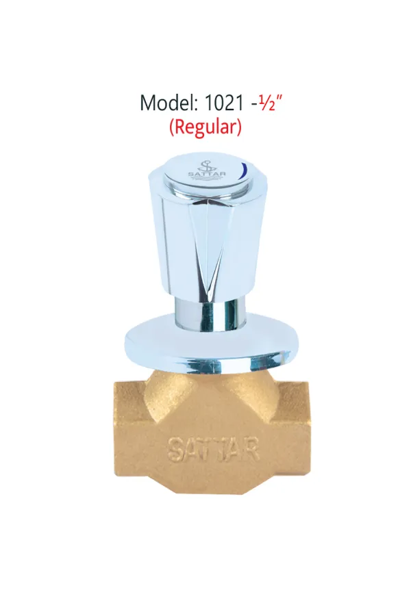 Conceal Stop Cock (Regular) 1/2" (Coaster Series)