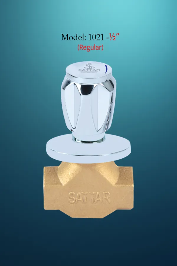 Conceal Stop Cock (Regular) 1/2" (Deluxe Series)