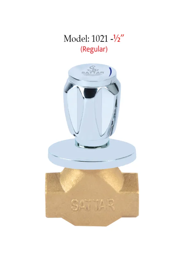 Conceal Stop Cock (Regular) 1/2" (Deluxe Series)