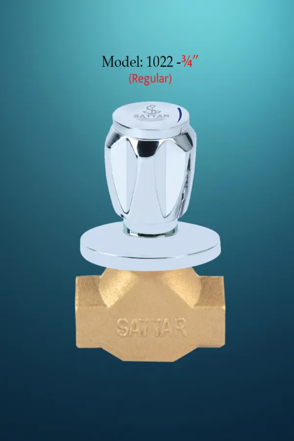 Conceal Stop Cock (Regular) 3/4" (Deluxe Series)