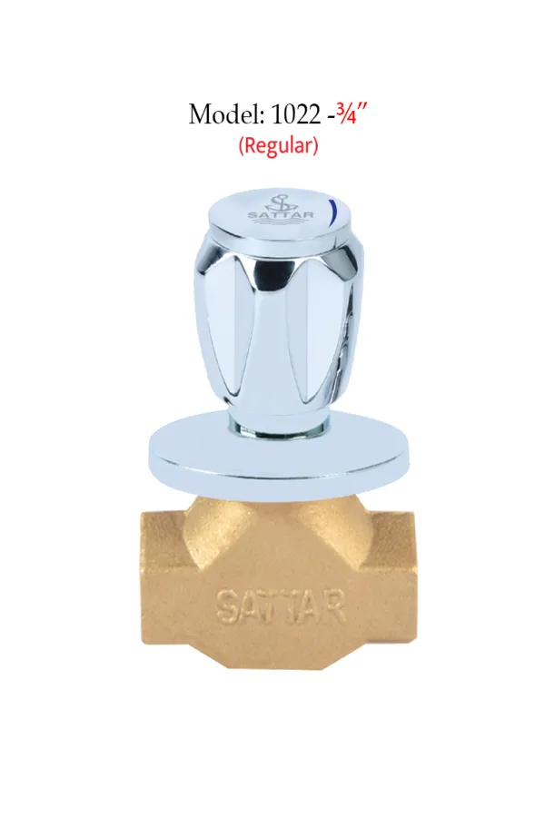 Conceal Stop Cock (Regular) 3/4" (Deluxe Series)