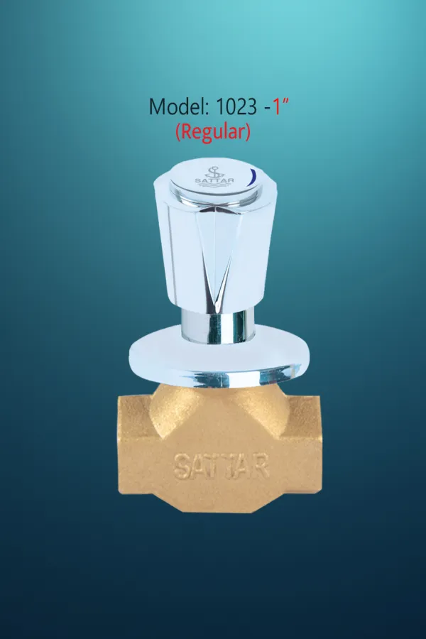 Conceal Stop Cock (Regular) 1" (Coaster Series)