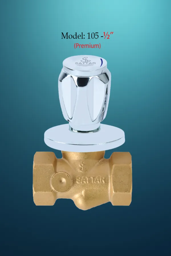 Conceal Stop Cock (Premium) 1/2" (Deluxe Series)