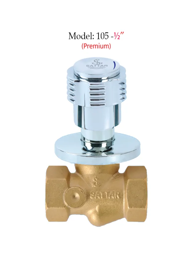 Conceal Stop Cock (Premium) 1/2" (Star Series)