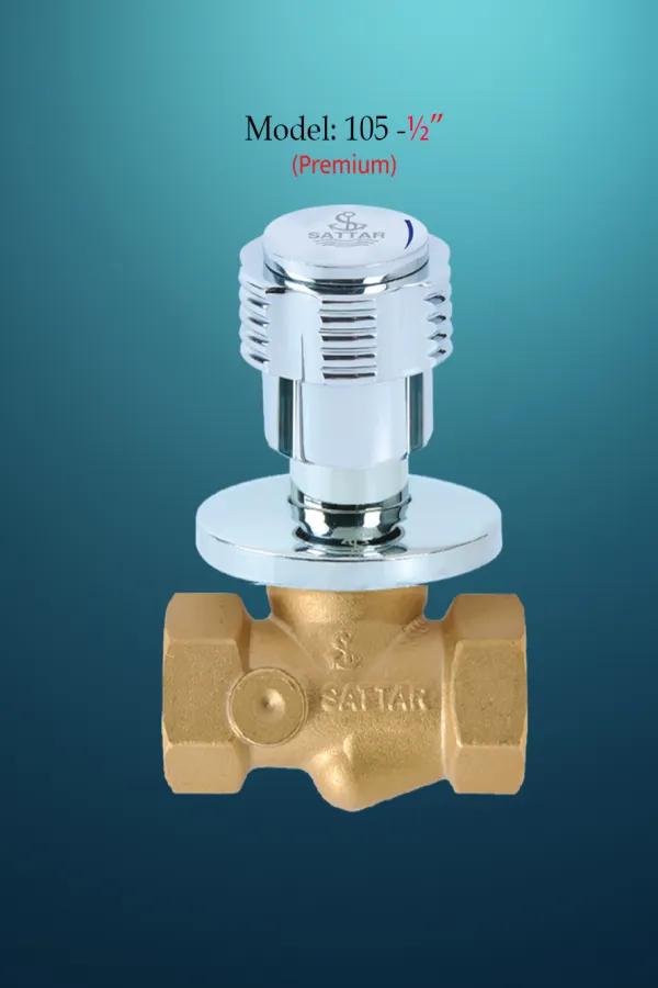 Conceal Stop Cock (Premium) 1/2" (Star Series)