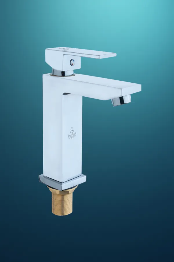 Single Lever Basin Mixer (Square) 6" (Lever Series)