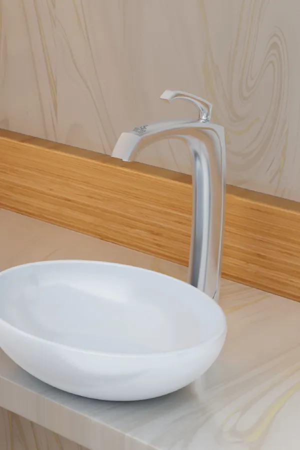 Single Lever Basin Mixer FLUX (Chrome) -12”