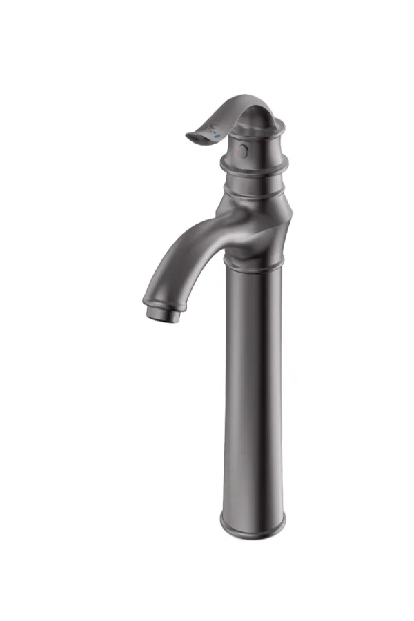 PREMIUM SINGLE LEVER Basin Mixer (GunGrey) - 12”