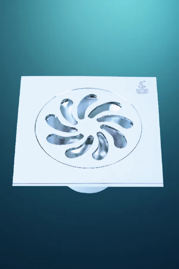 (4x4)" Floor Drain (Flower), 2" dia- Accessories