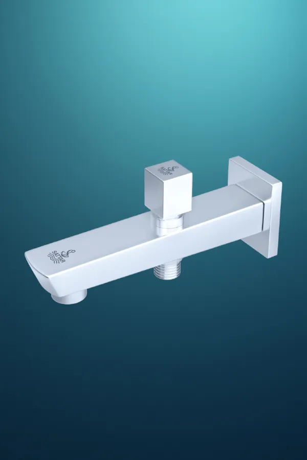 Sattar Metal Product First Image Square Spout with Diverter - Accessories