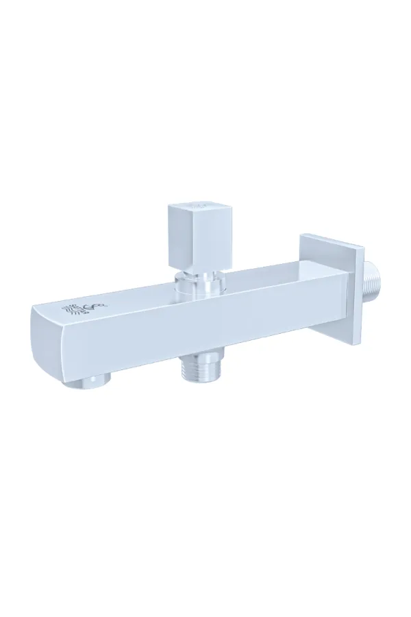 Sattar Metal Product Hover Image Square Spout with Diverter - Accessories