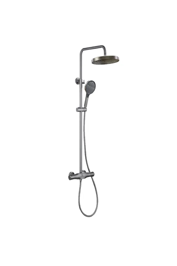 Piano Shower Panel 3-in-1 Set – Gun Grey