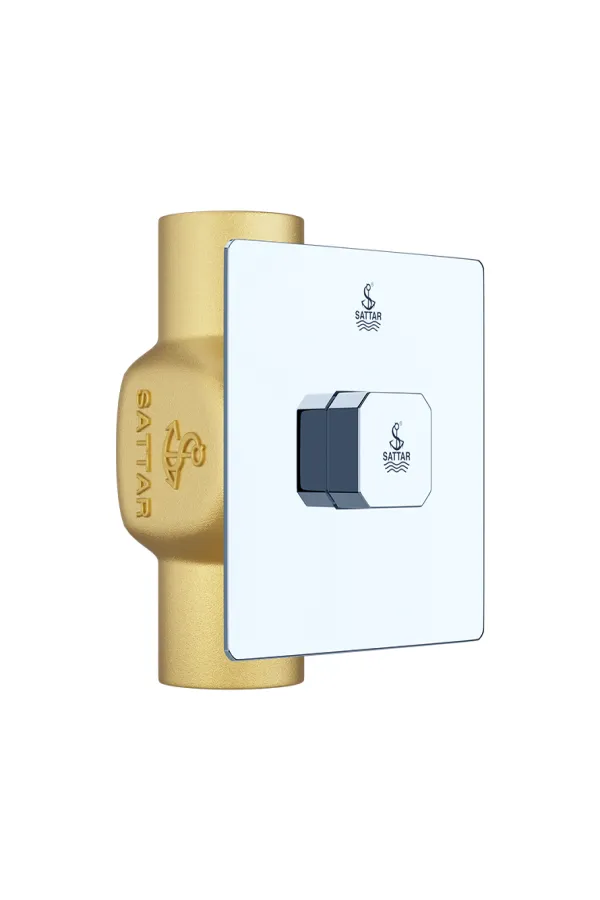 Sattar Metal Product Hover Image Toilet Push Flush Valve – Lever Series