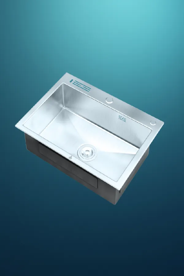 Sattar Metal Product First Image Single-Bowl Top-Mount Kitchen Sink (24″ × 18″)