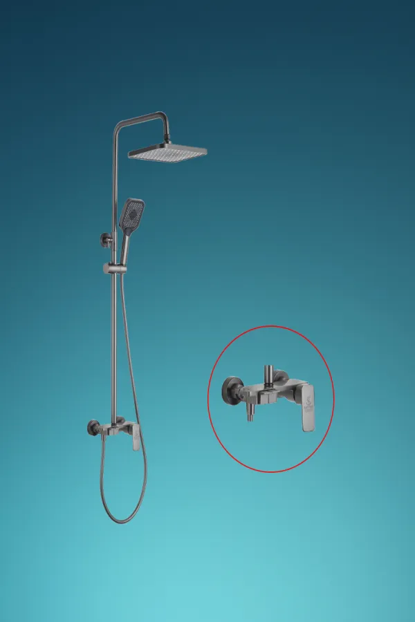 Piano Shower Mixer 2 in 1 Set - Shower Mixer