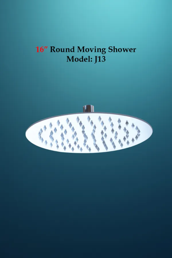 16" Round Moving Shower - Shower Series
