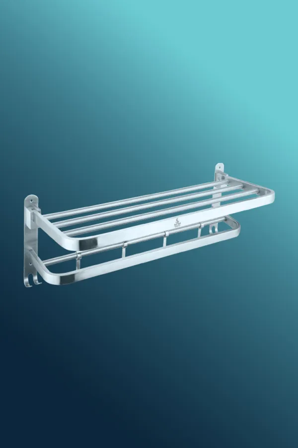 Sattar Metal Product First Image Premium Multipurpose Towel Shelf - Accessories