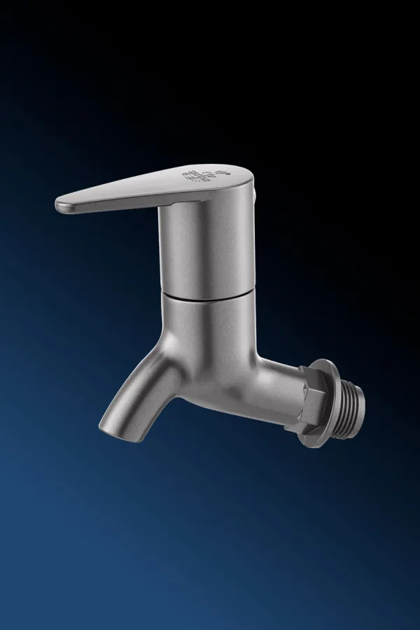 Bib Cock (Lever) – Modern Utility Faucet