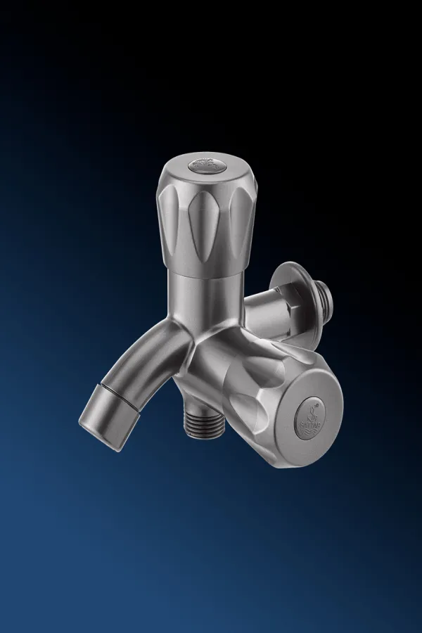 Two-in-One Bib Cock (Crown)