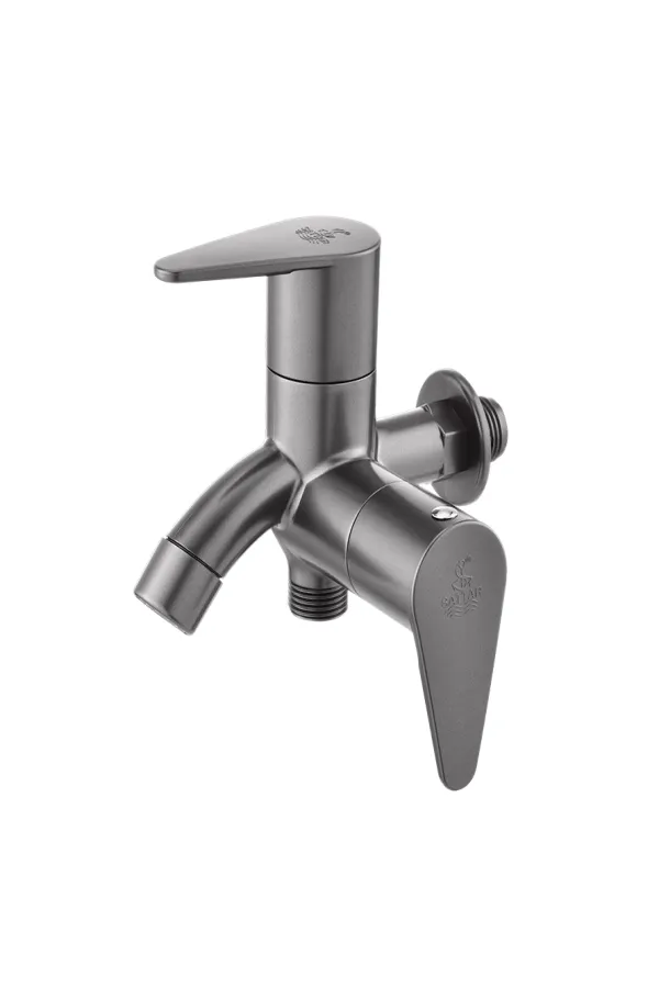 Two-in-One Bib Cock (Lever)