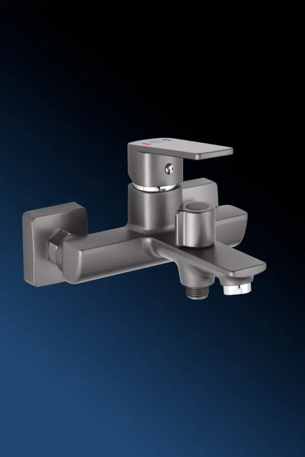Sattar Metal Product First Image Bath Tub Mixer – Gun Gray Finish