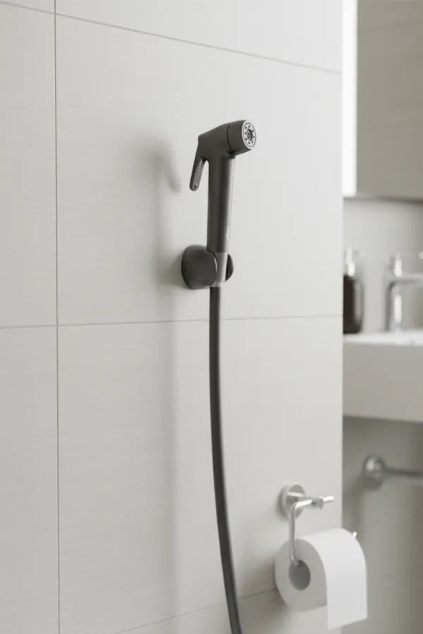 Premium Push Shower Gun Grey