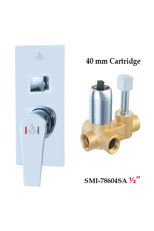 Saleno (Premium) Shower Mixer Body 1/2" - Shower Mixer