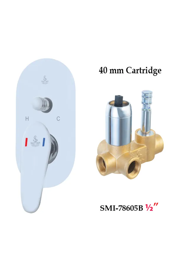 Single Lever Conceal Shower Mixer Body 1/2" - Shower Mixer