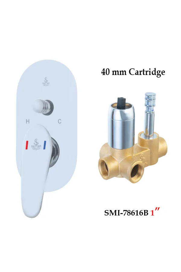 Single Lever Conceal Shower Mixer Body 1" - Shower Mixer