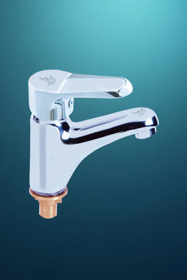 Single Lever Pillar Cock (Round) (Lever Series)