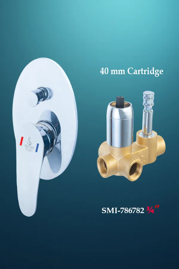 Single Lever Conceal Shower Mixer Body 3/4" - Shower Mixer