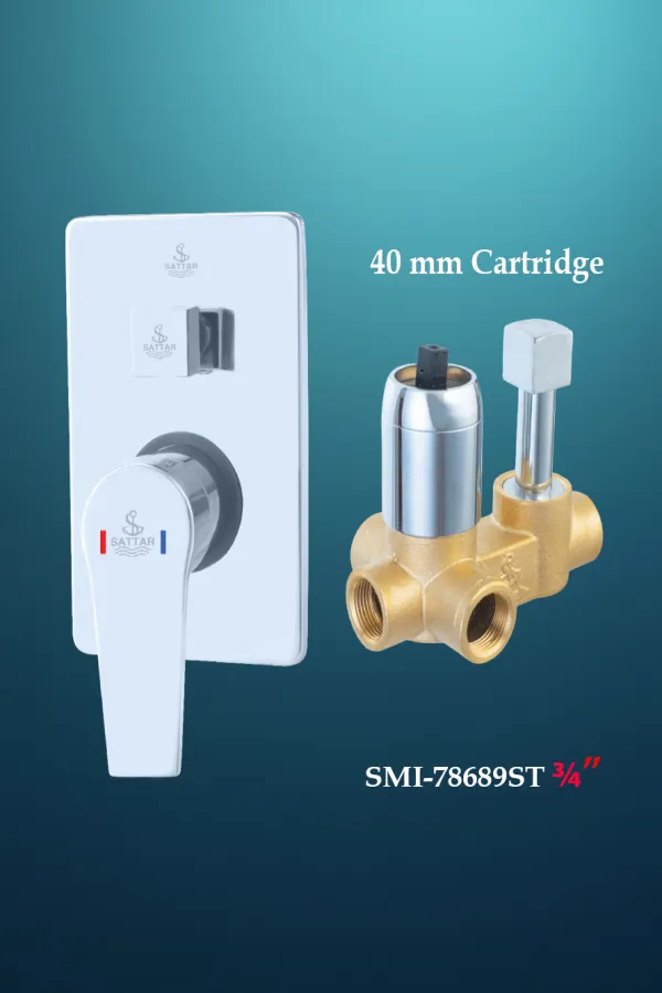 Turn Diverter Conceal Shower Mixer Body 3/4" - Shower Mixer