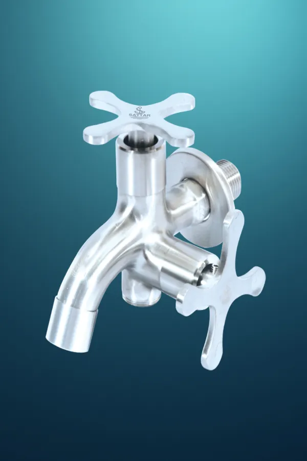 Two in One Bib Cock Clipper - SUS 304 Series