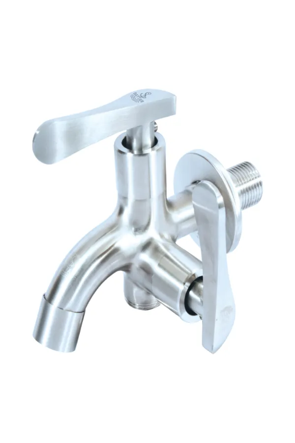 Two in One Bib Cock Layer - SUS 304 Series